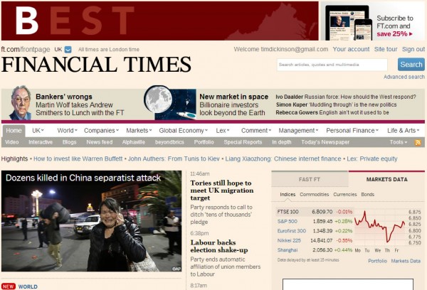 Financial Times (FT.com)
